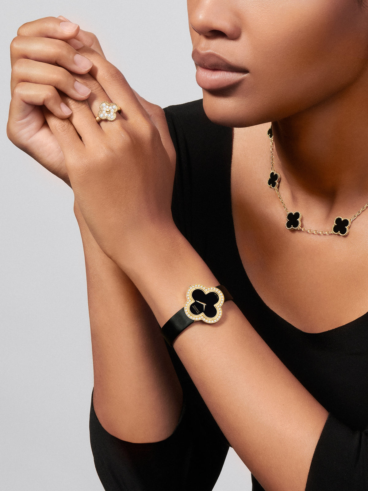 Van Cleef Alhambra watch, small model