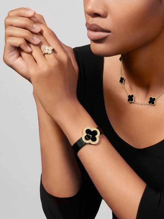 Van Cleef Alhambra watch, small model