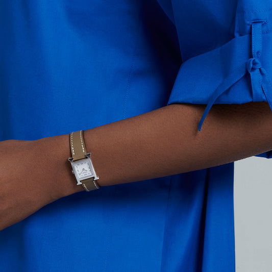 Hermes Heure H watch, Mini model, 21 mm